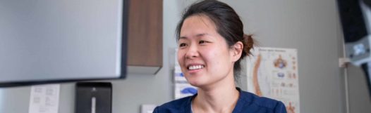 Dr. Esther Yoon performs the new spine jack kyphoplasty procedure in Denver.